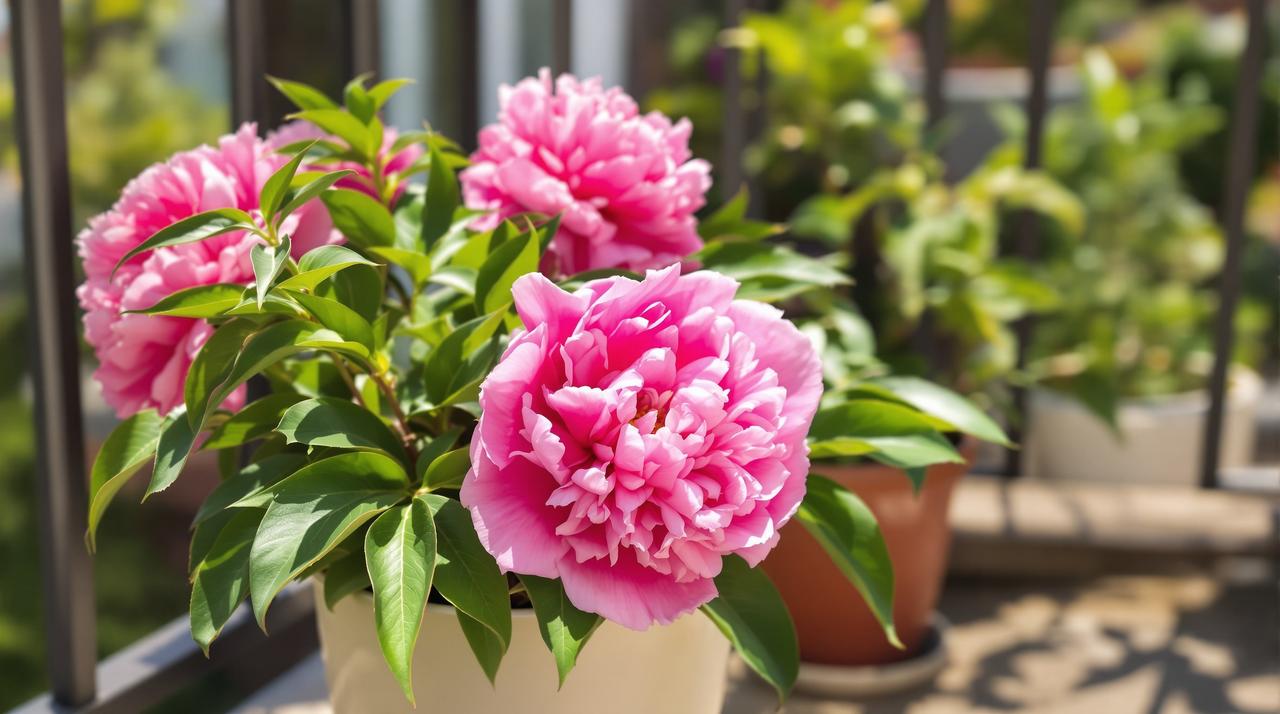 盆栽芍药养护指南